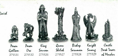 Featured image of post Lord Of The Rings Chess Set Pewter / Mascott direct lord of the rings crushed marble &amp; resin painted chess set 1988.