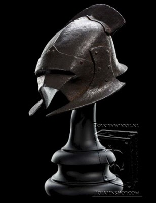 rdsman's Helm Mini Casque Limited Model Weta Le Seigneur des Anneaux Uruk-Hai SW 
