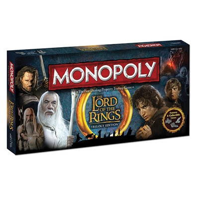 lord of the rings monopoly